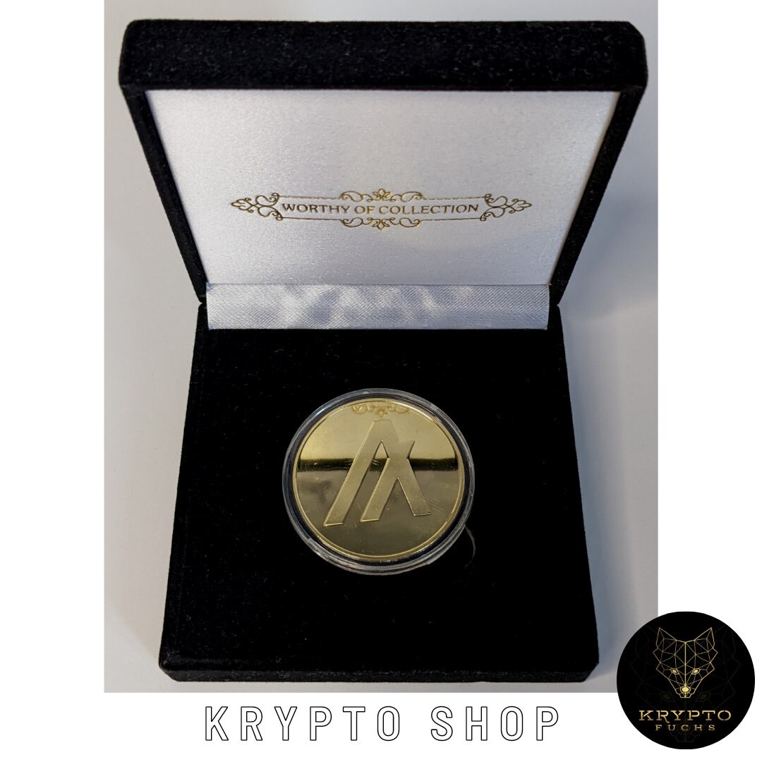 Algorand Algo Gold Krypto Coin Sammelmünze | sammelbare Kryptomünze mit  Display und als Luxusgeschenk | Physical Crypto Coin | HODL - Etsy.de