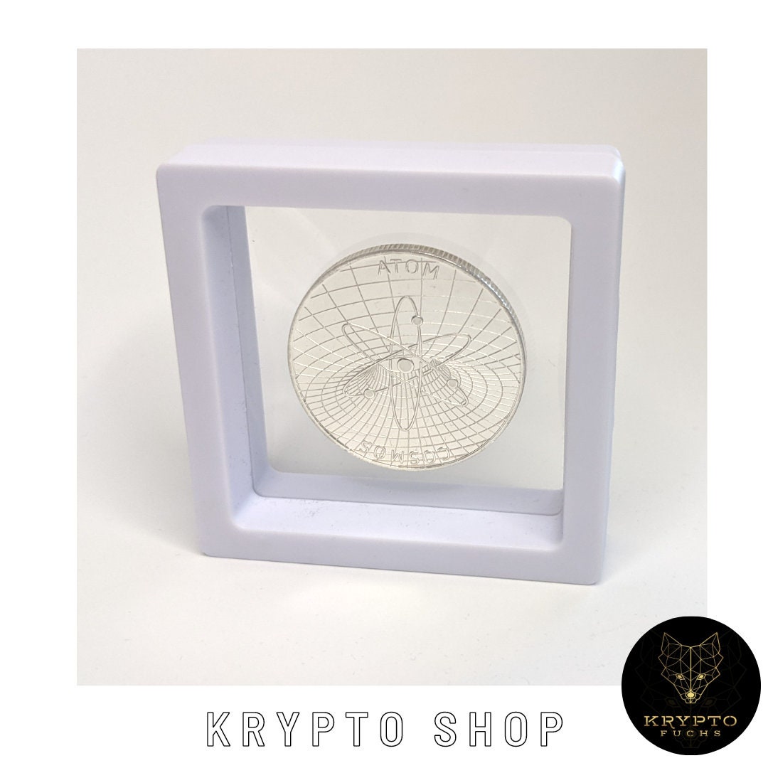 Cosmos Crypto Coin Silver Gold Crypto Coin Collectible Coin With Display  and as a Luxury Gift - Etsy Ireland
