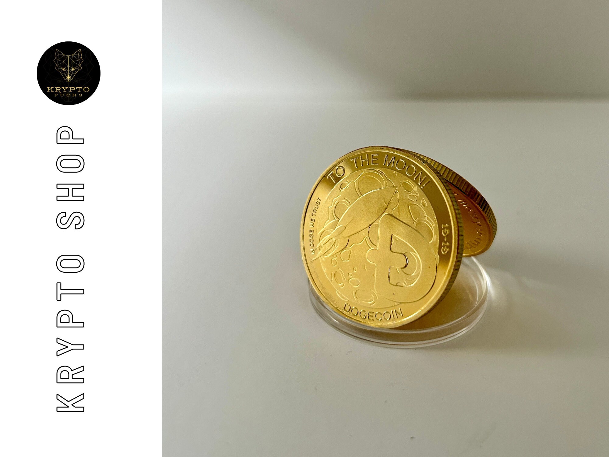 Dogecoin Doge Gold Crypto Coin Collectible Coin | Collectible Crypto Coin  With Display and as a Luxury Gift - Etsy Ireland