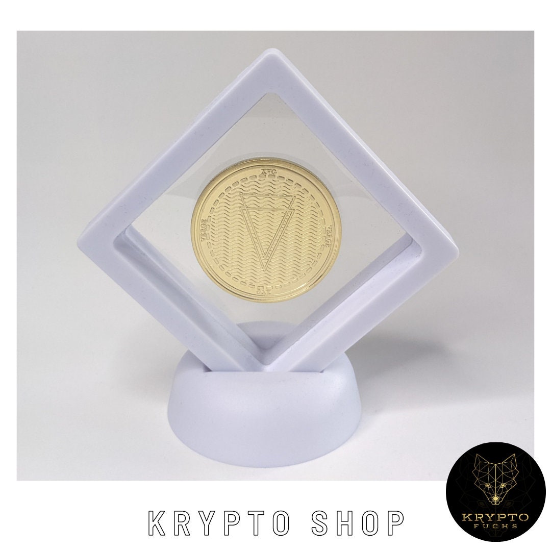 Verge XVG Gold Coin Collectible Coin | Collectable Crypto Coin With Display  or as a Luxury Gift | Physical Crypto Coin | HODL Gift - Etsy