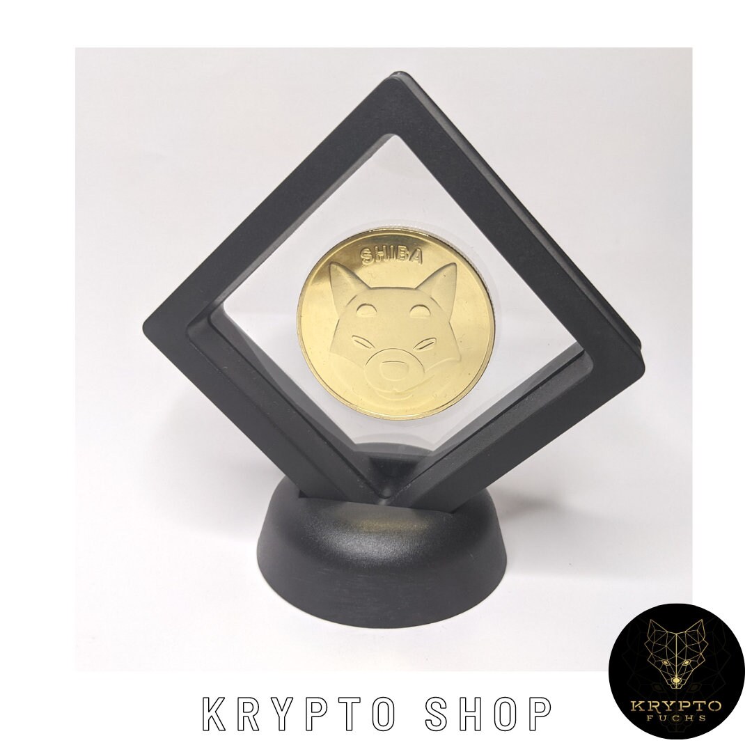 Shiba Inu SHIB Gold Crypto Muntenverzameling Munt | verzamelbare cryptomunt  met display en als luxe geschenk | Fysieke cryptomunten | HODL - Etsy  Nederland