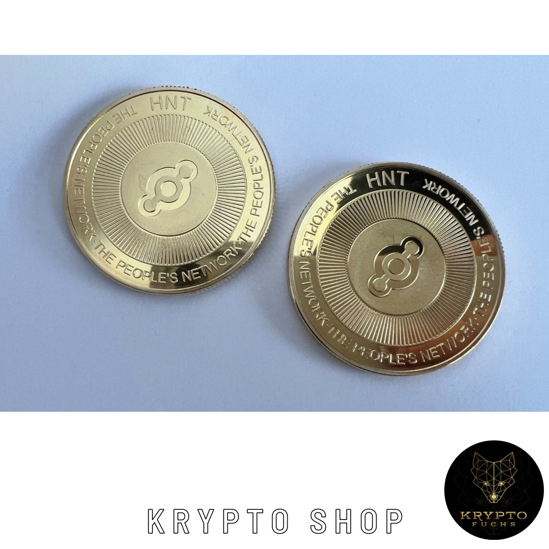 Helium Crypto Coin HNT Gold Crypto Coin Collectible Coin With Display and  as a Luxury Gift - Etsy