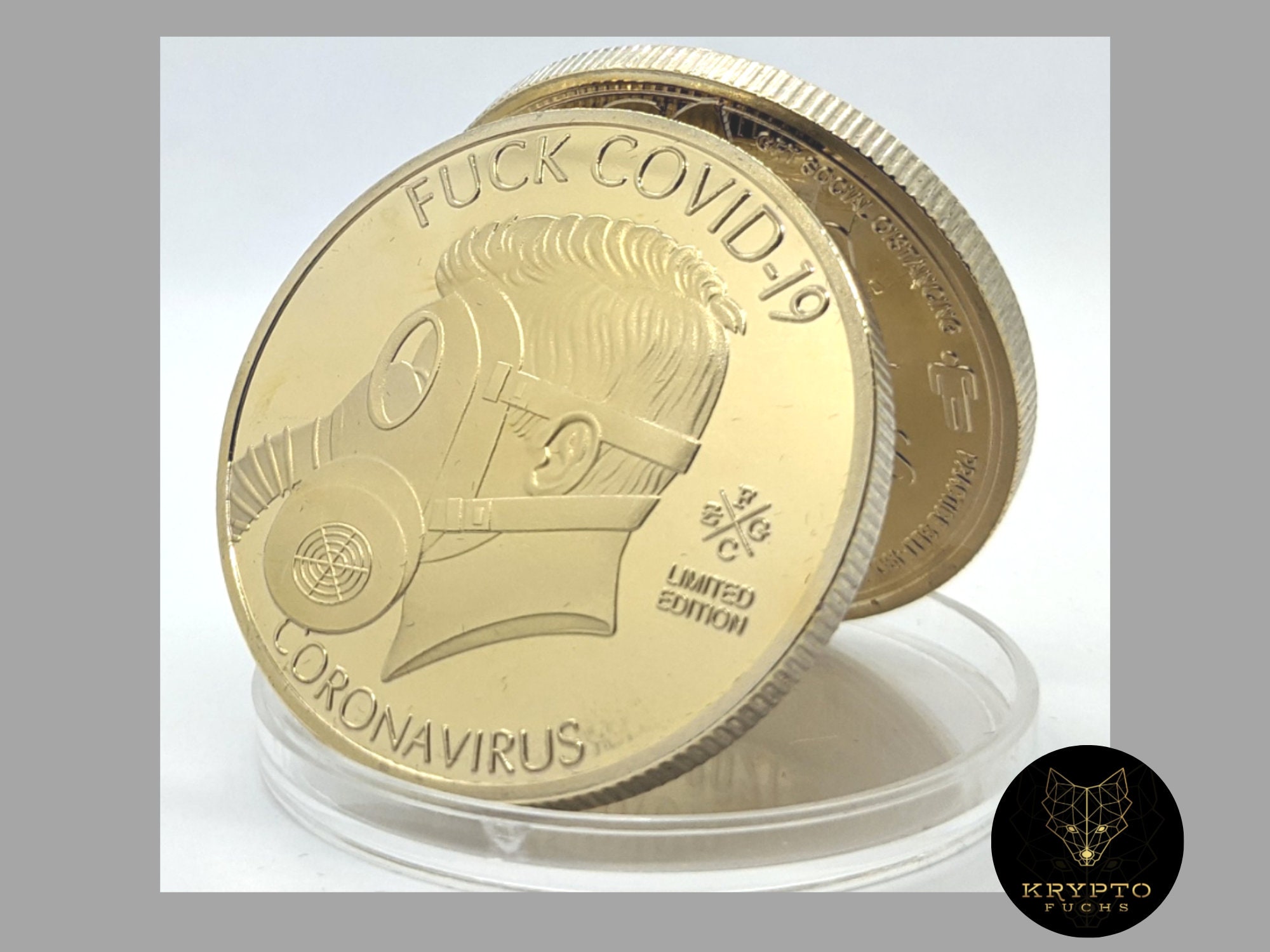 Corona Coin - Etsy Finland