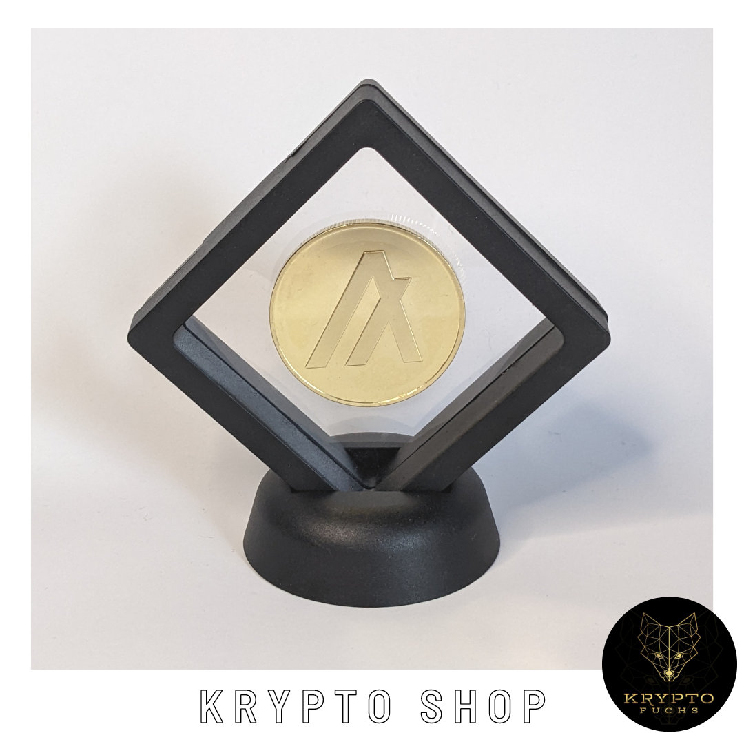 Belt Hanger For Closet Algorand ALGO Physical Crypto Coin - Commemorative  Cryptocurrency Collectible 360 Degree Swivel Belt Rack