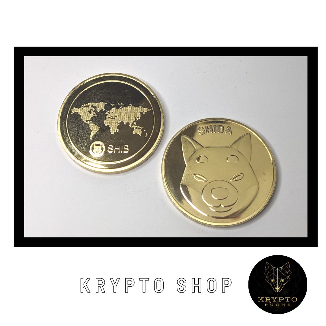 Shiba Inu SHIB Gold Crypto Muntenverzameling Munt | verzamelbare cryptomunt  met display en als luxe geschenk | Fysieke cryptomunten | HODL - Etsy  Nederland
