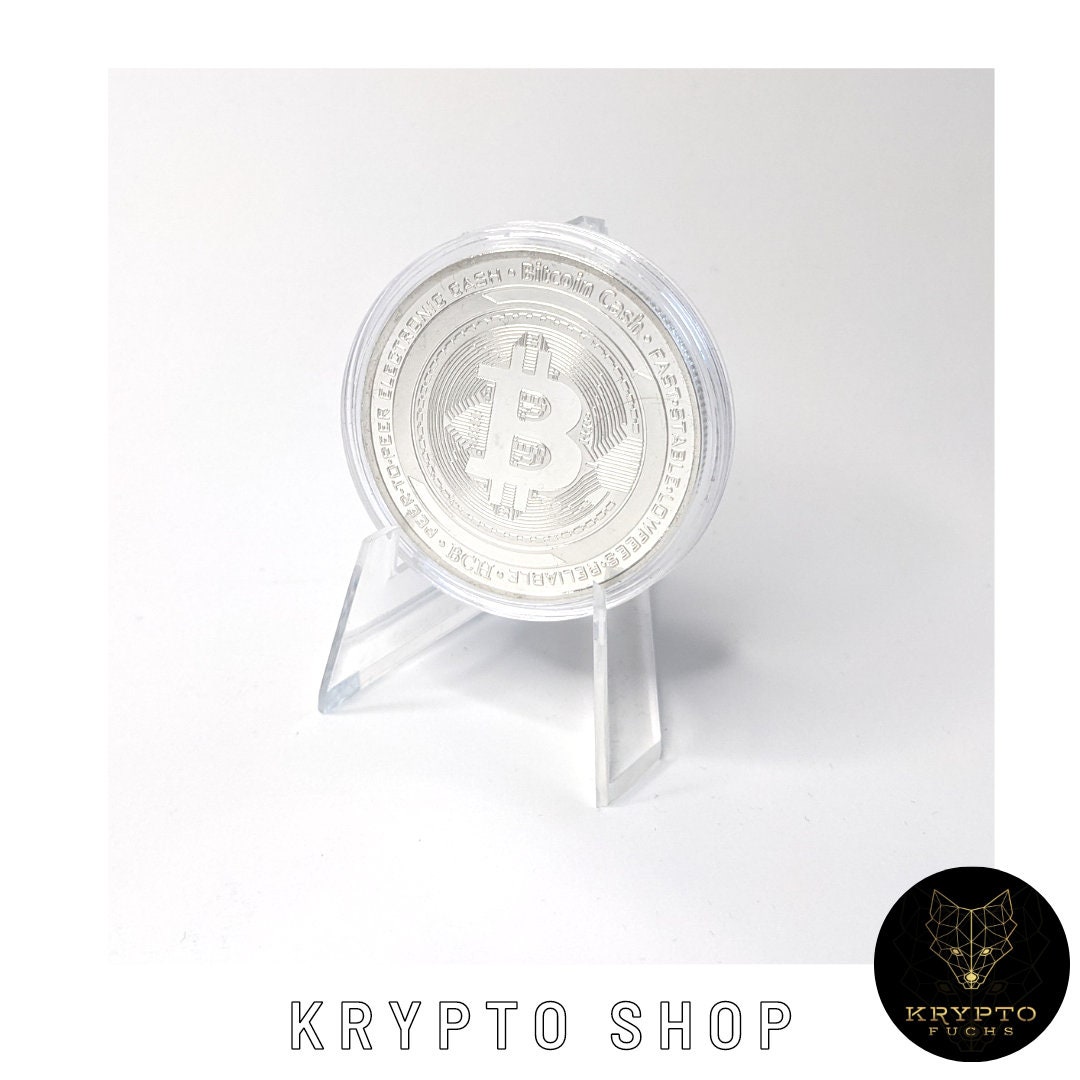Bitcoin Cash Crypto Coin BTH Gold Crypto Coin Collectible Coin With Display  and as a Luxury Gift - Etsy Sweden