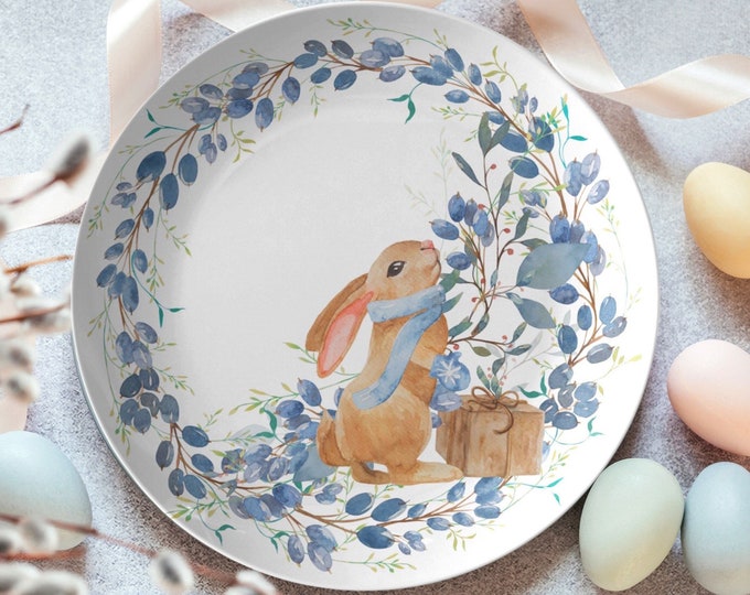 Crystal Rabbit Plate This item is unavailable - Etsy
