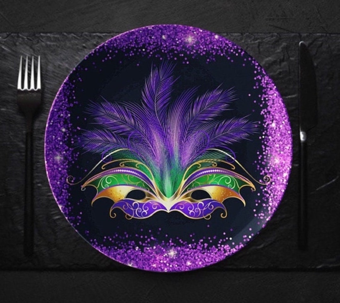 mardi gras themed dishes