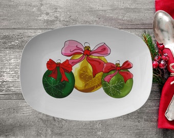 Custom Platter Merry /& Bright Christmas Platter Custom Housewarming Gift Custom Christmas Platter Custom Gift Custom Christmas Plate