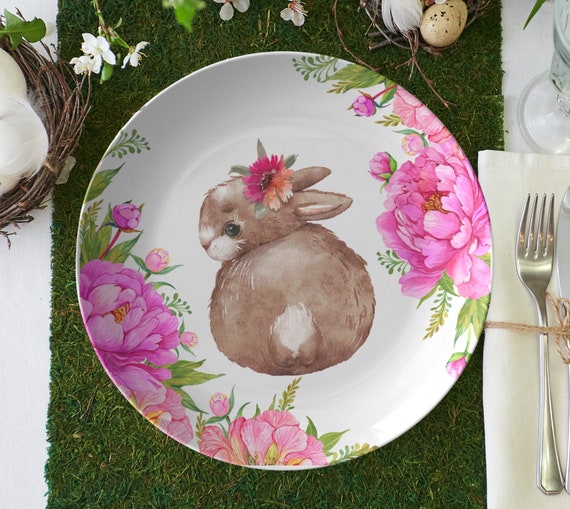 Easter bunny dinnerware hotsell