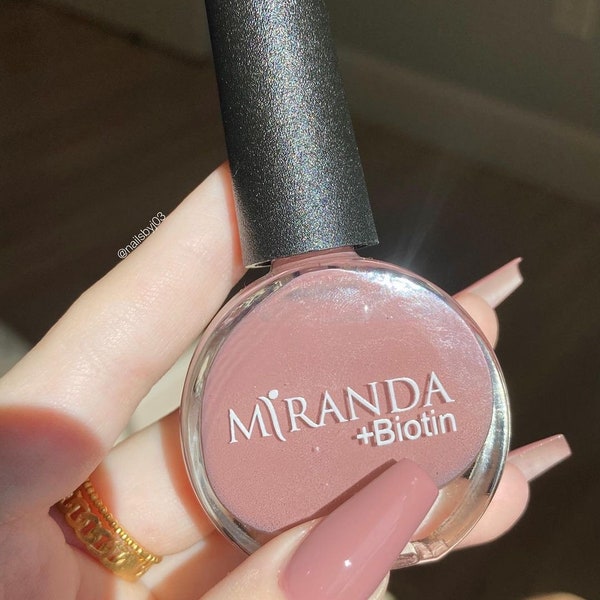 Miranda Beauty Pro - Professional / NUDE - Vegan Nail Polish - 10-free - Non Toxic - Fast Dry - Nail Art