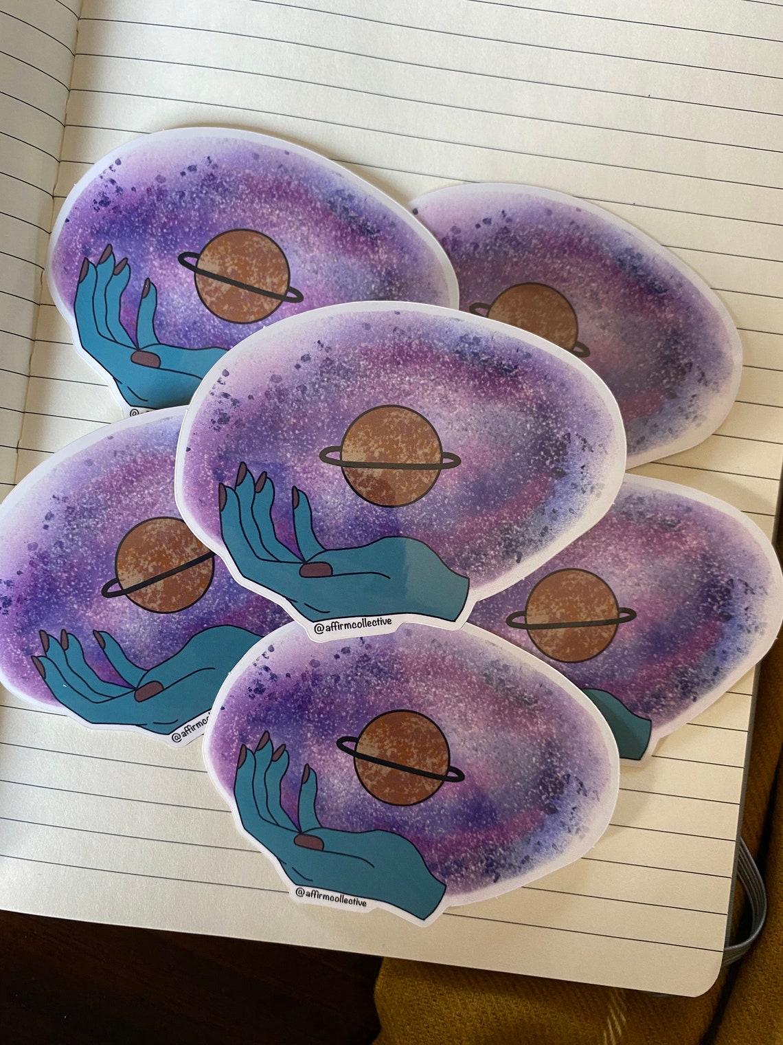 Galaxy Vinyl StickerWaterproof Sticker Decal Laptop Etsy