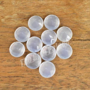 Rainbow Moonstone 11 Pieces 8X8 MM Cabochon Calibrated Loose Stone Round Rainbow Moonstone Gemstone Lot Semi Precious Gemstone For Jewellery