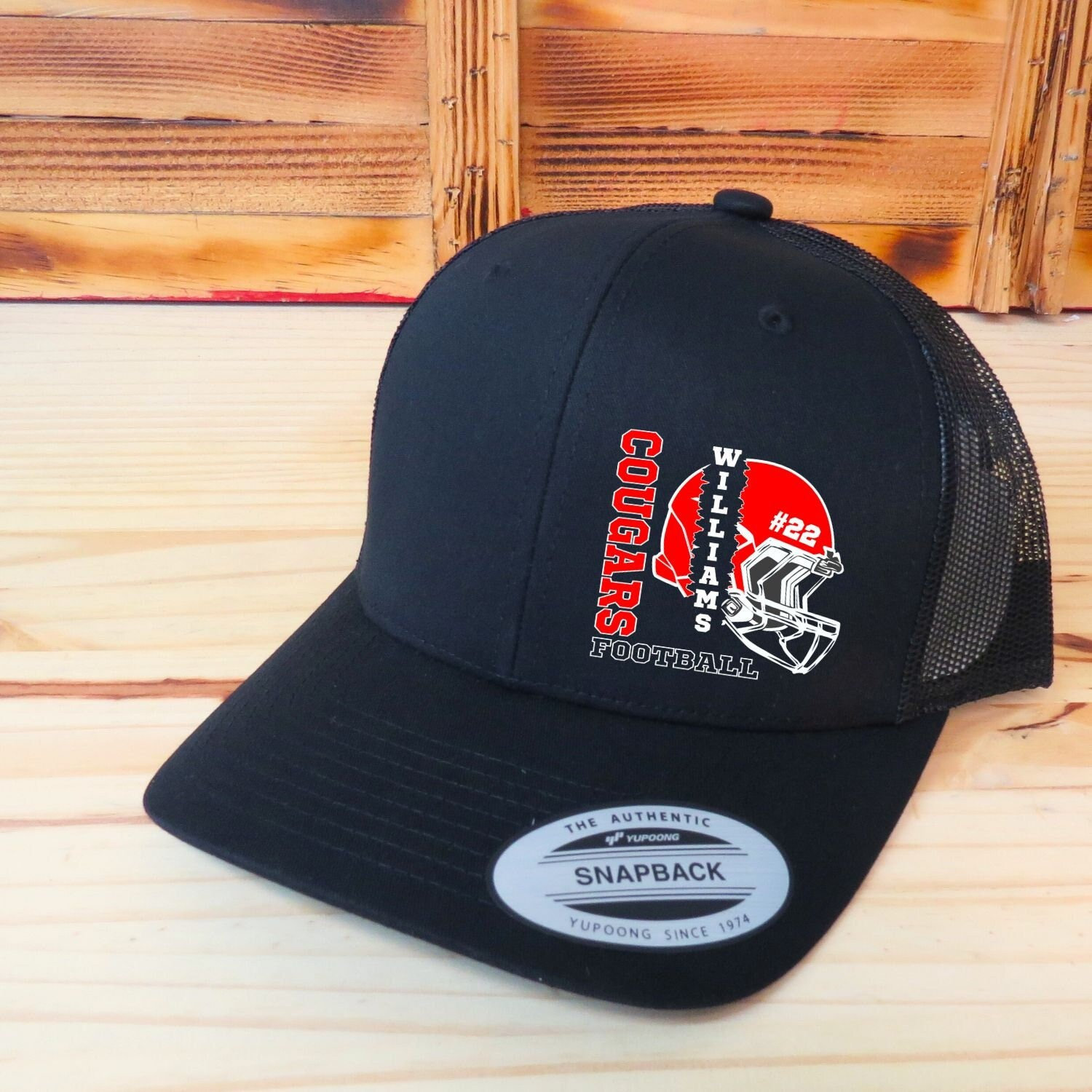 Football Hat Etsy