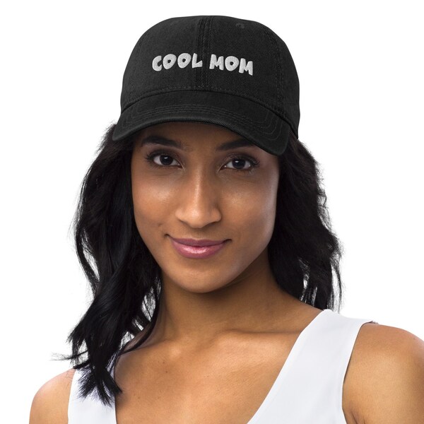 Cool mom Casquette en jean