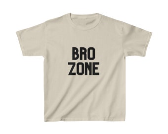 Bro Zone T-shirt, Trolls 3, kinderen, jongens, jongenskleding, kinderkleding, Kids Heavy Cotton™ Tee