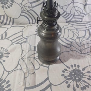 oil lamp, kerosene, table lamp
