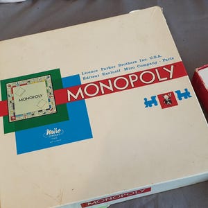 Monopoly, a board game from the 1930s