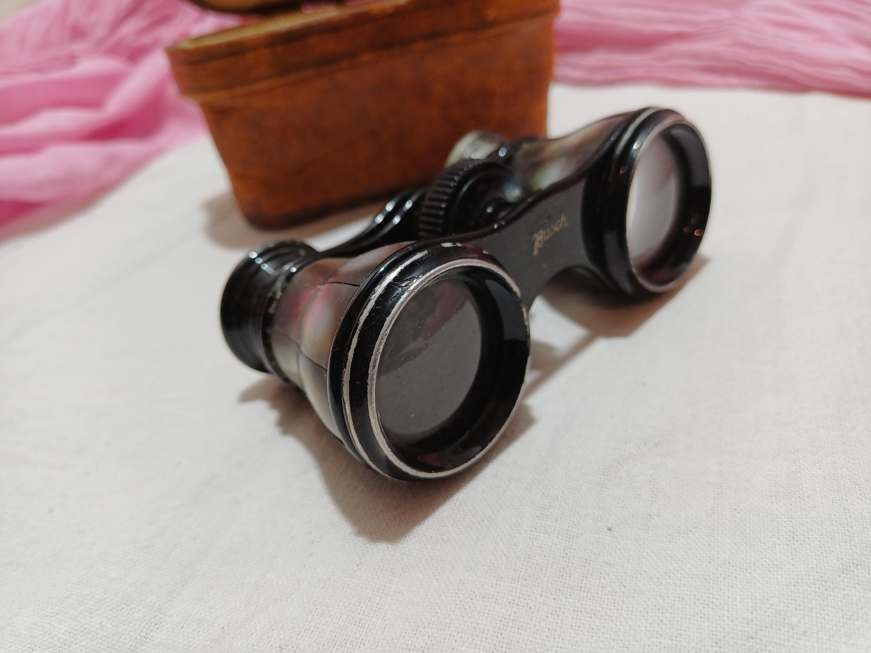 Jumelles Vintage En Laiton Et Verre - Marque Friend, 11 Juillet 1864, Excellent état