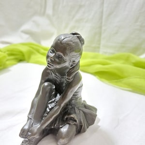 Statuette, bronze, Ballet dancer