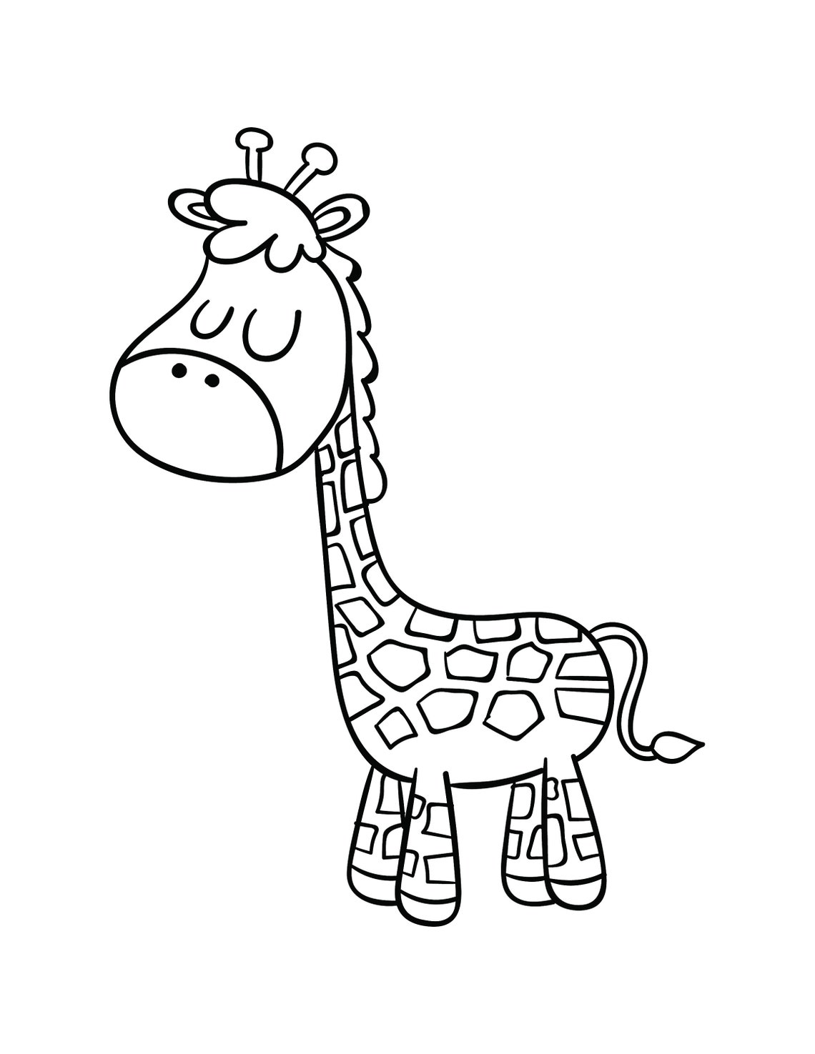 Animal Bundle Coloring pages Etsy