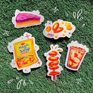 sweet & salty snacks filipino sticker pack