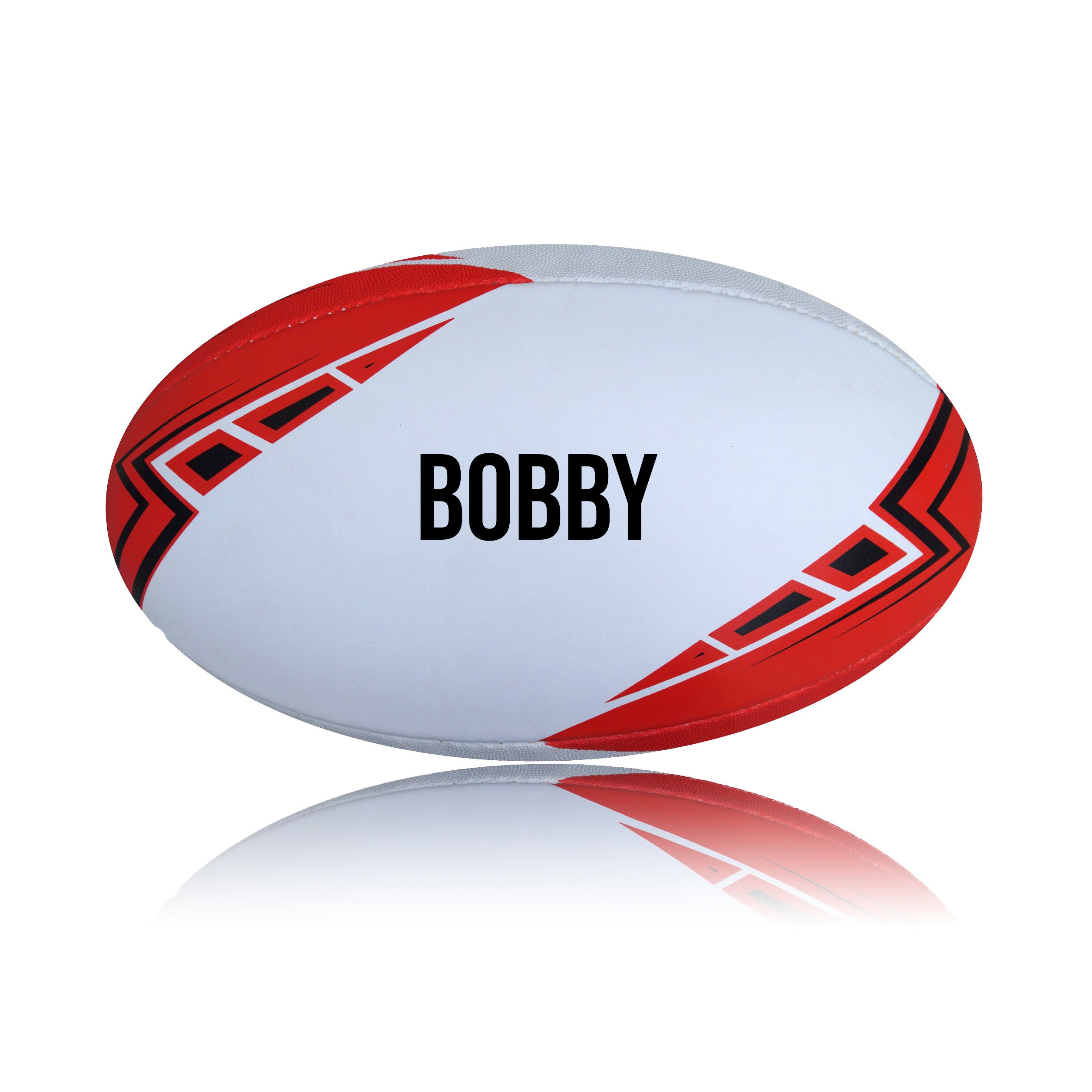 Gepersonaliseerde Rugby Bal Maat 5 Rood Rugby - Etsy