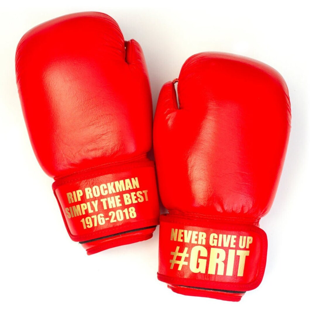 Adults Full Leather Personalised Boxing Gloves With Optional Etsy