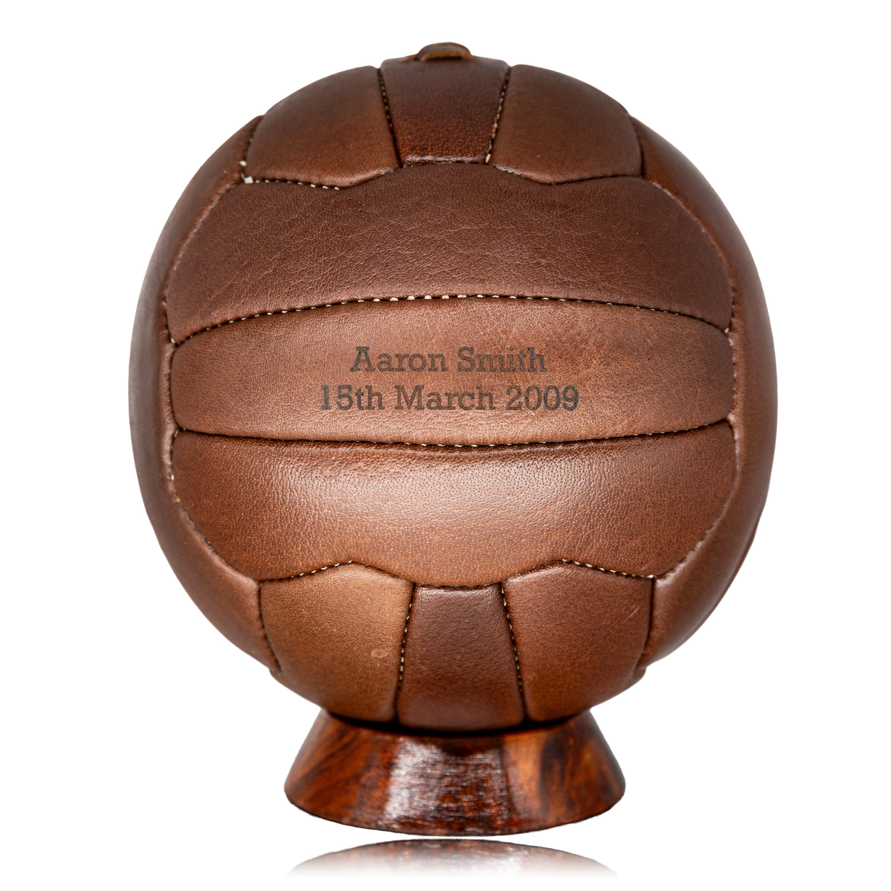 Vintage leather soccer ball - Etsy 日本
