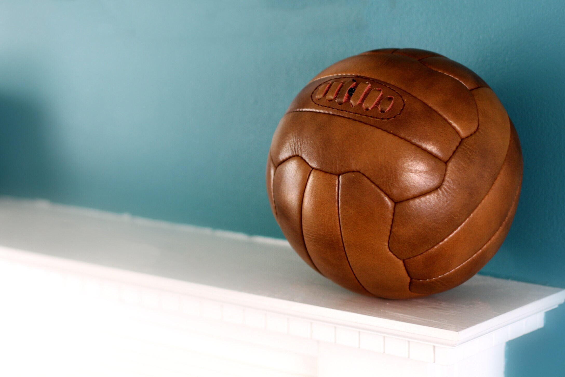 Antique Leather Football for sale Only 3 left at 75