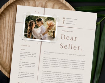 Home Offer Letter Template | Real Estate Letter | Dear Seller | Letter to Seller | Home Buyer Letter Template