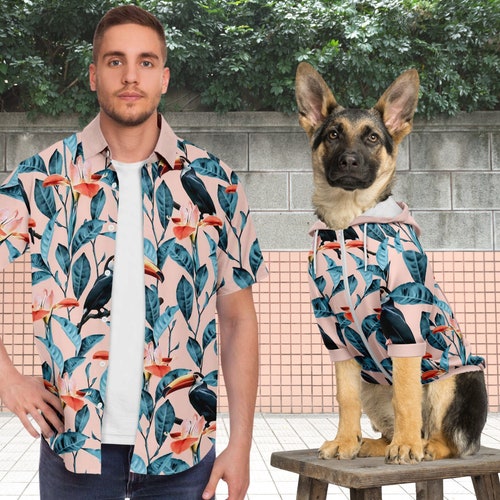 Matching dog and owner picture shirts Clearance