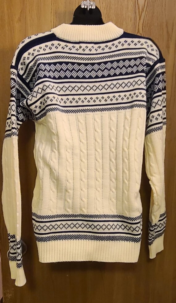 Jcpenny vintage The men's Shop Nordic ski sweater… - image 2