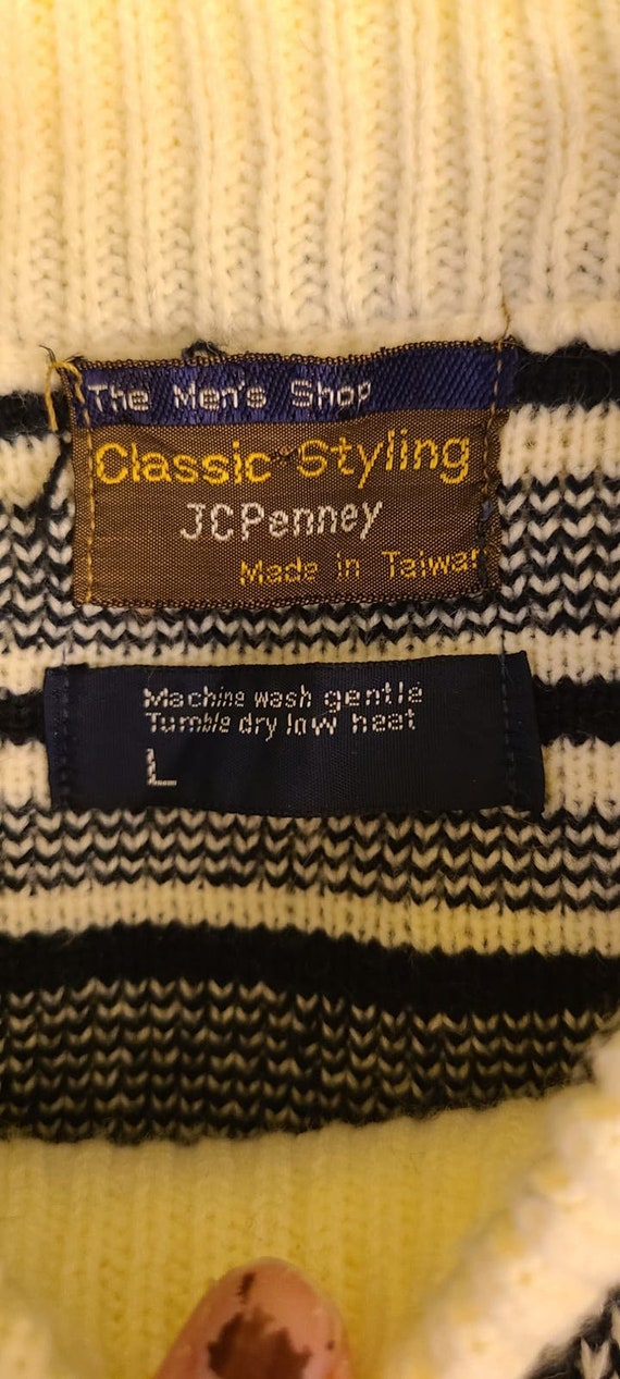 Jcpenny vintage The men's Shop Nordic ski sweater… - image 4