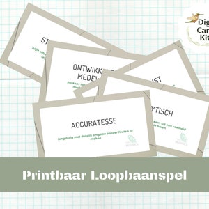 Competency passport - card game