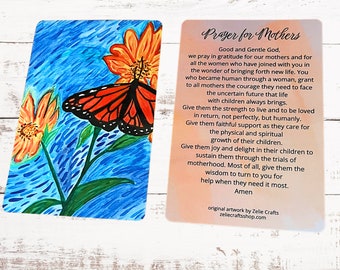 Prayer for Mothers Card Bundle: Laminated Catholic Gift