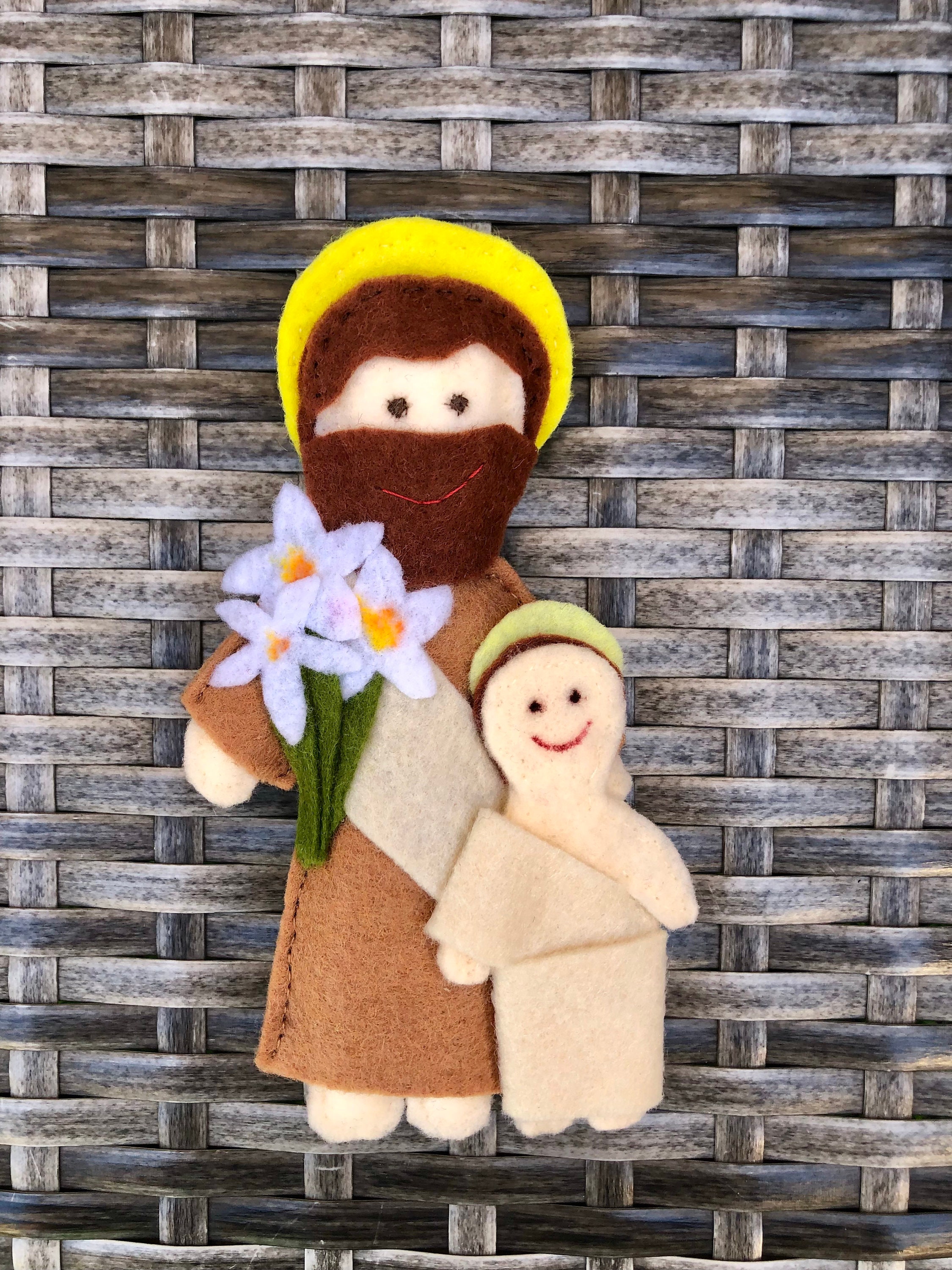 Felt Saint Doll - Etsy