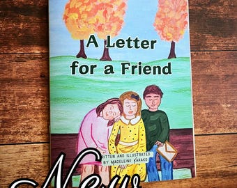 Catholic Kid's Book: Jesus' Letter, Watercolor Illustrations