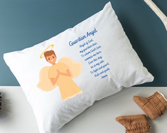 Guardian Angel Pillowcase - Catholic Christmas Gift