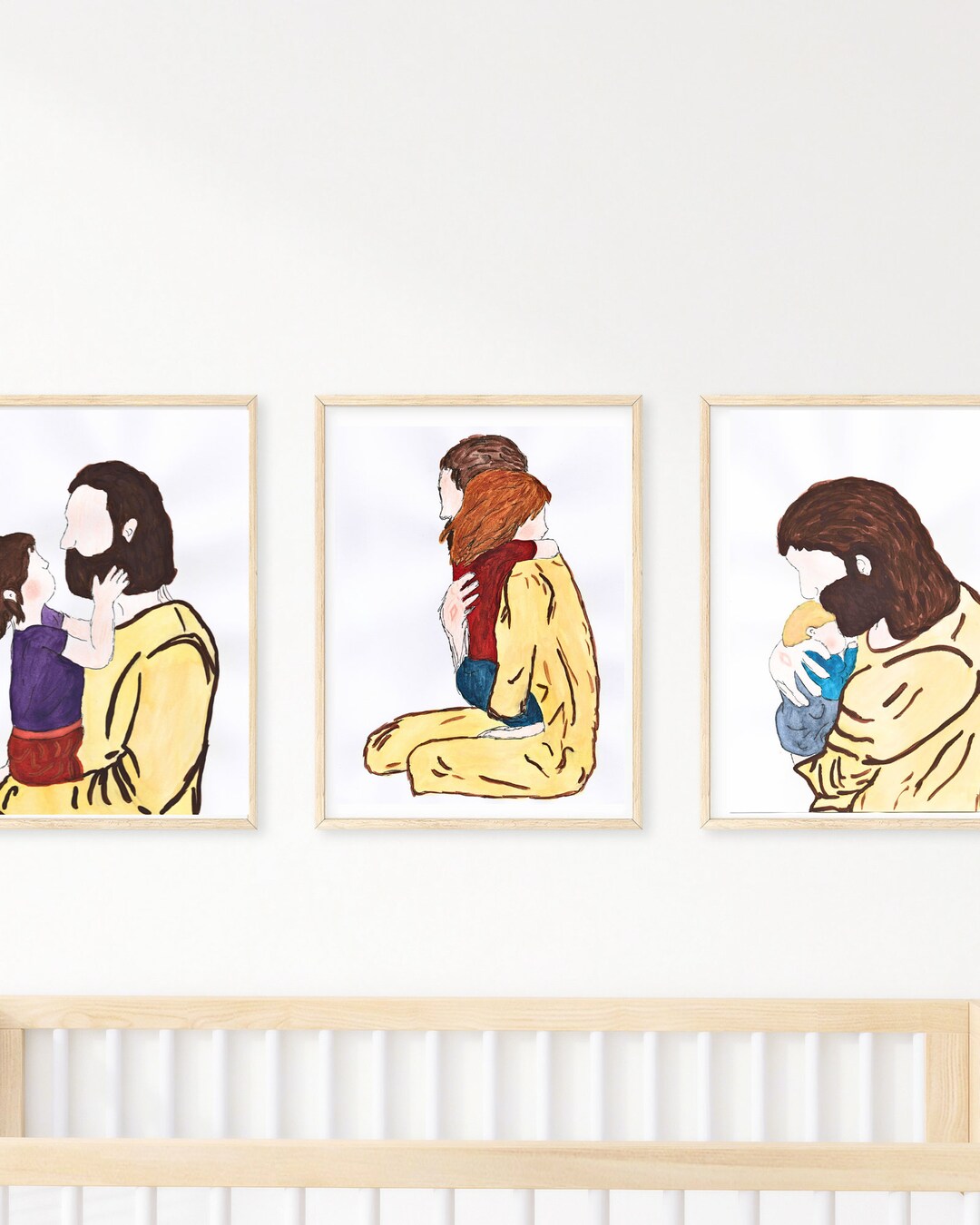 Child Loss Print Collection - Miscarriage Prints - in His Arms - Etsy