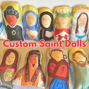 Custom Stuffed Saint Dolls - Catholic Easter Gift