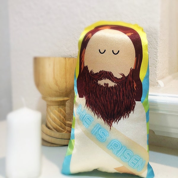 Catholic Easter Gift - Jesus Resurrected Plush Saint Doll