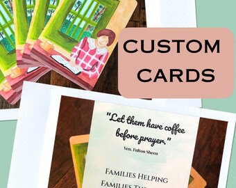 Custom cards - personalize your business cards - special occasion cards