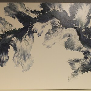 Acrylic Dutch Pour Painting, Original Fluid Art