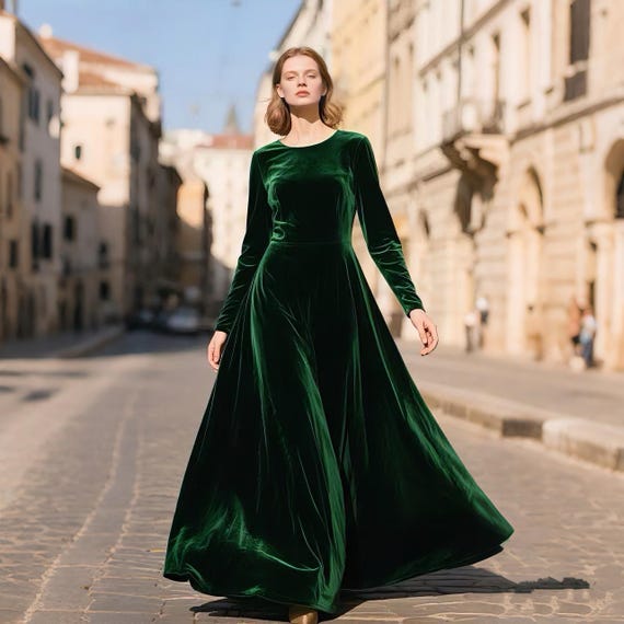 slim fit dress slacks Green Prom Dress, Prom Dresses, Evening Gown, Graduation School Party –  DressesTailor