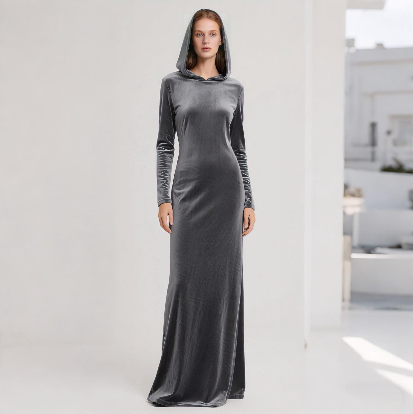Gray Witch Dress - Etsy