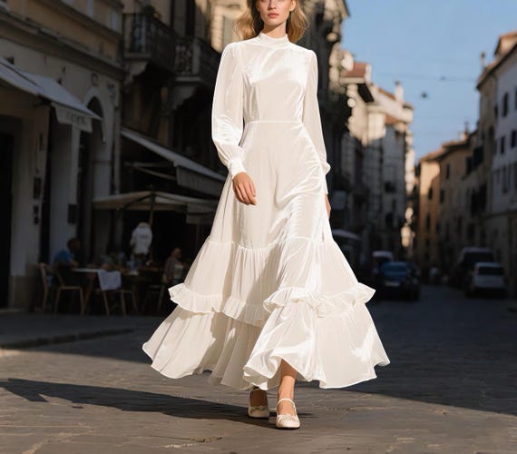 sachin and babi light blue dress Elegant Winter Formal Dresses