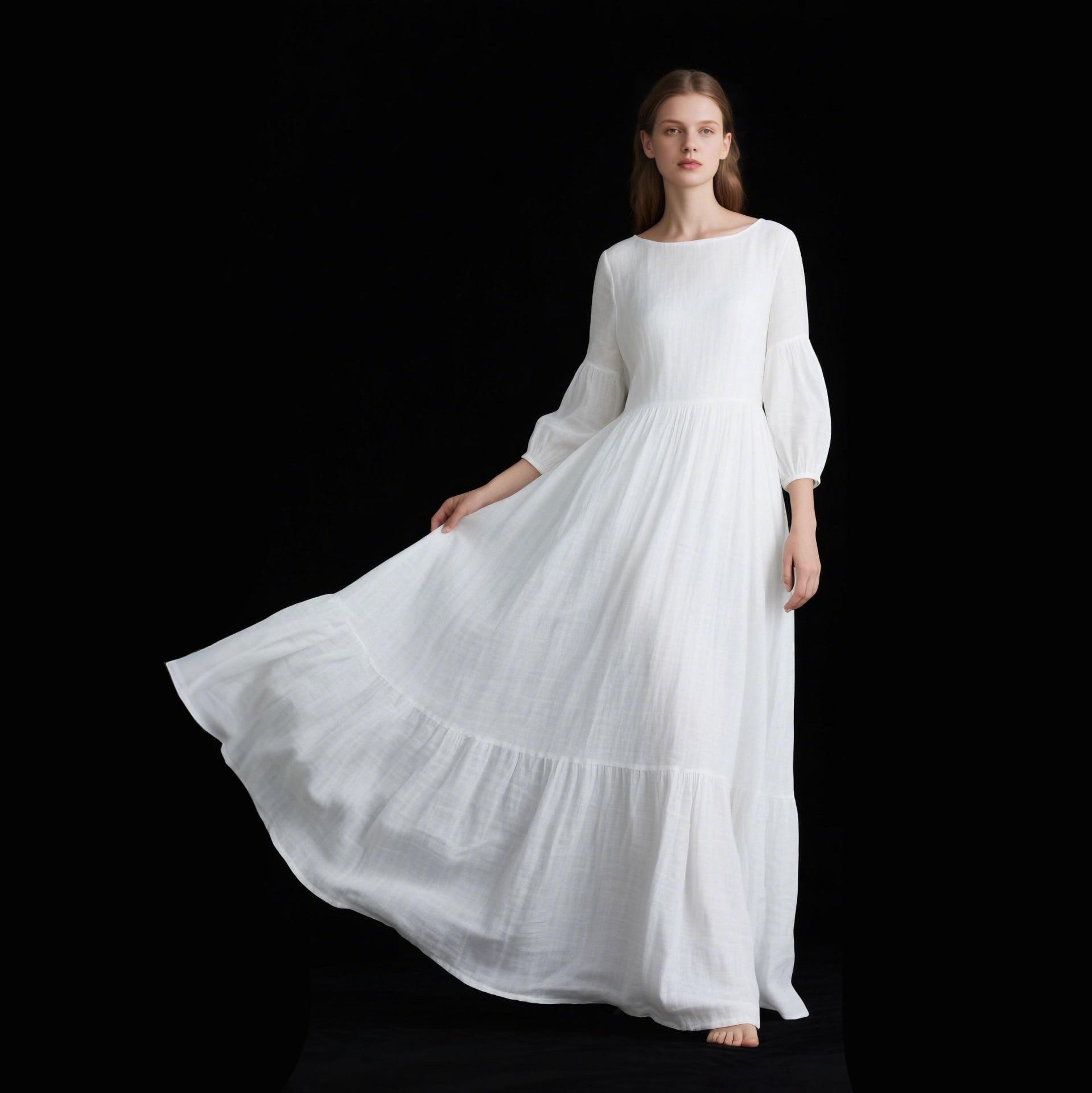 chinese dress ladies Mille Carla Crochet Dress | White | Size Xs main image 0