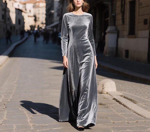 slim fit dress slacks Mariella Dress Silver Black main image 1