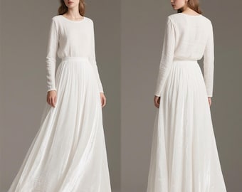 White Velvet Long Skirt for Women Maxi Skirt Elegant A Line Skirt Bridal Skirt Formal Skirt Handmade Custom Skirt Fall Winter Formal Skirt